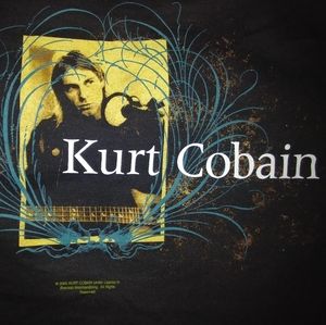 KURT COBAIN ORIGINAL NOS NWOT XL SHIRT 2005CR